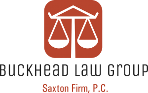 Buckhead Law Saxton Injury & Accident Lawyers, P.C. Logo - Atlanta, GA