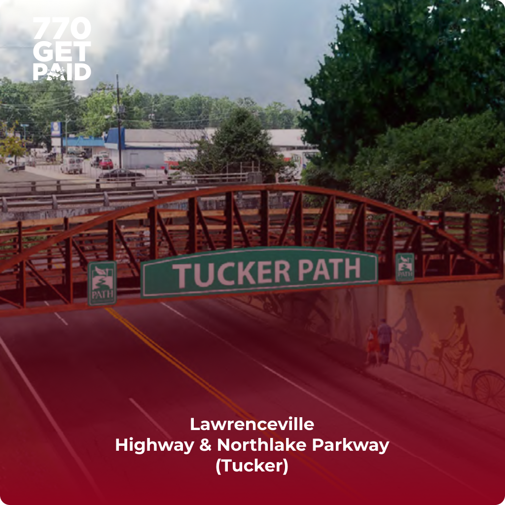 The Lawrenceville Highway and Northlake Parkway area in Tucker, Georgia
